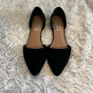 Steve Madden Black Flats